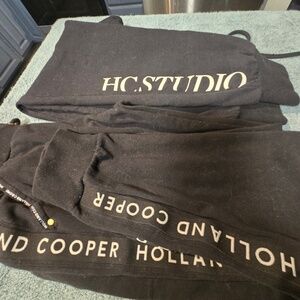 holland Cooper sweats lot of 2 small Ink black not faded